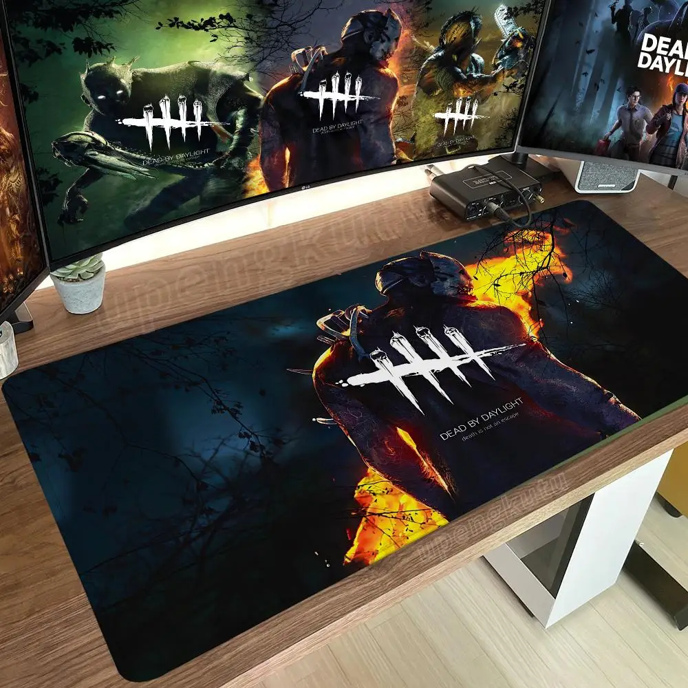 D_Deads by Daylight Mouse Pads Anime Mats Computer Mousepad Company Desk Pad Aesthetic Large Gaming Mousepads Office Mat 900x400
