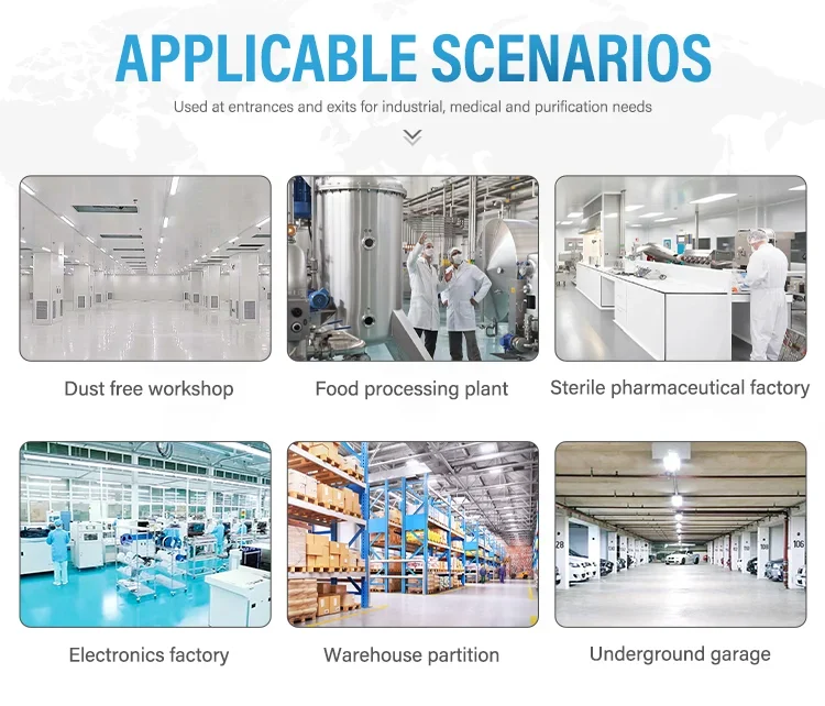 China PVC Fast Rolling Door Rapid Rolling  High Speed Door for Warehouse