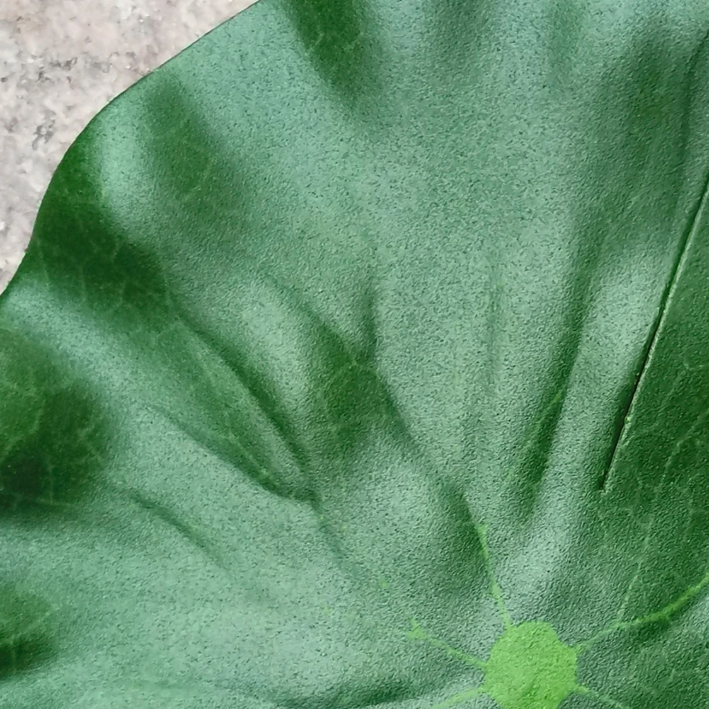 

10pcs Lotus Leaf Artificial Leaves Fish Tank Pond Party Decoration Simulation Plants Waterproof Natural Look Creative