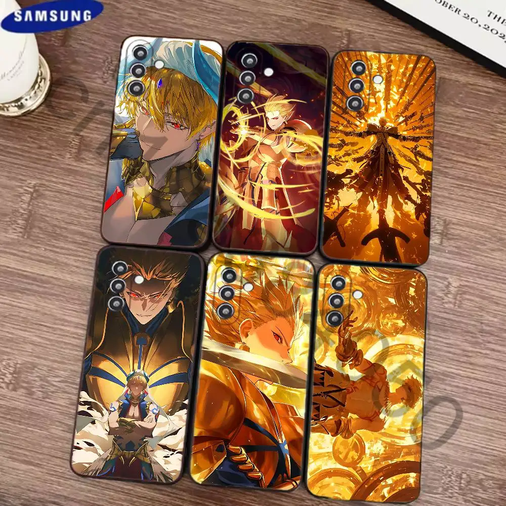 G-Gilgamesh Phone Case for Samsung Galaxy S21 22 Ultra Plus S23 24 FE Lite S25 26 Shockproof Cover