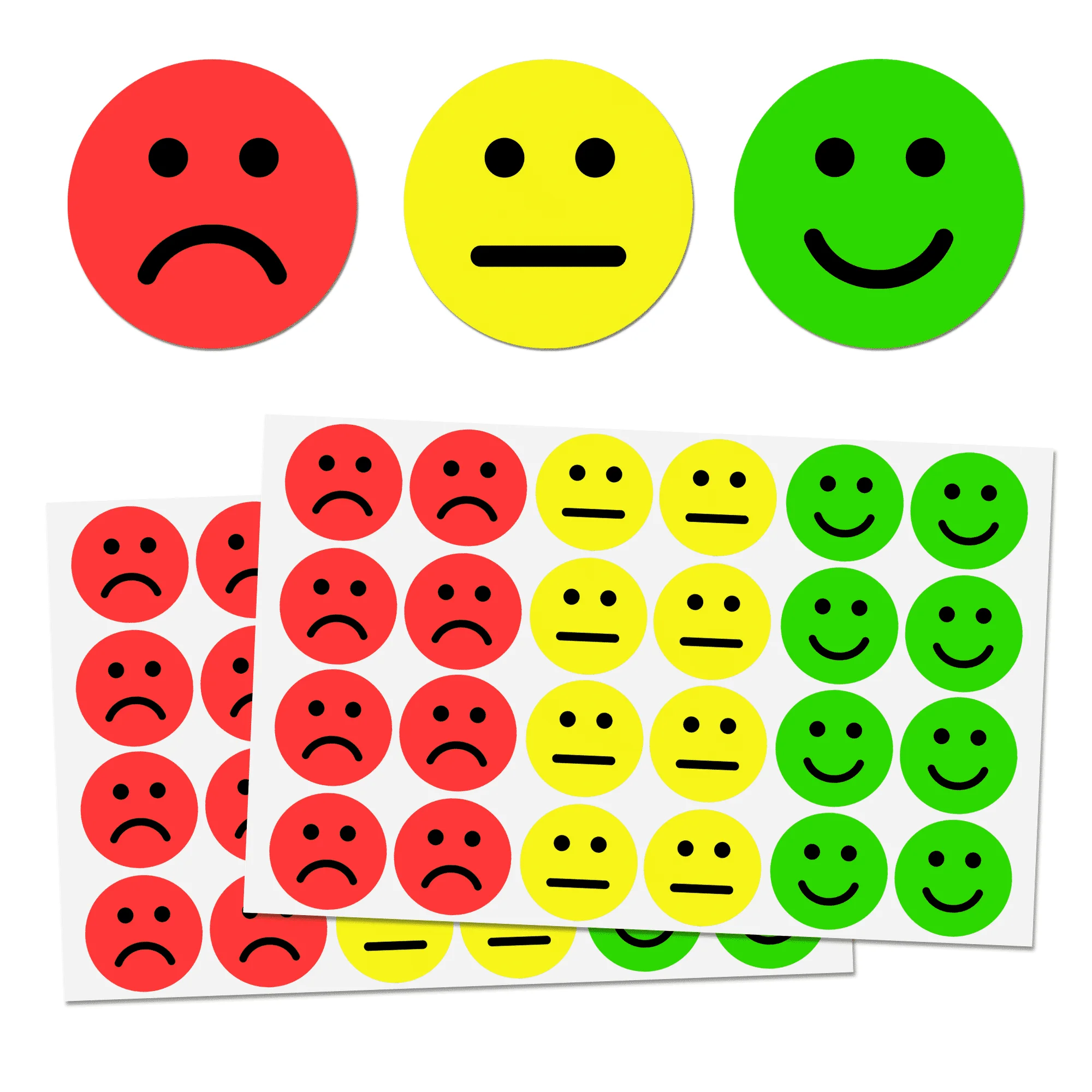 

210pcs Emoticon stickers Teaching Reward Decorative packaging Decorative DIY handheld diary cute self-adhesive paper