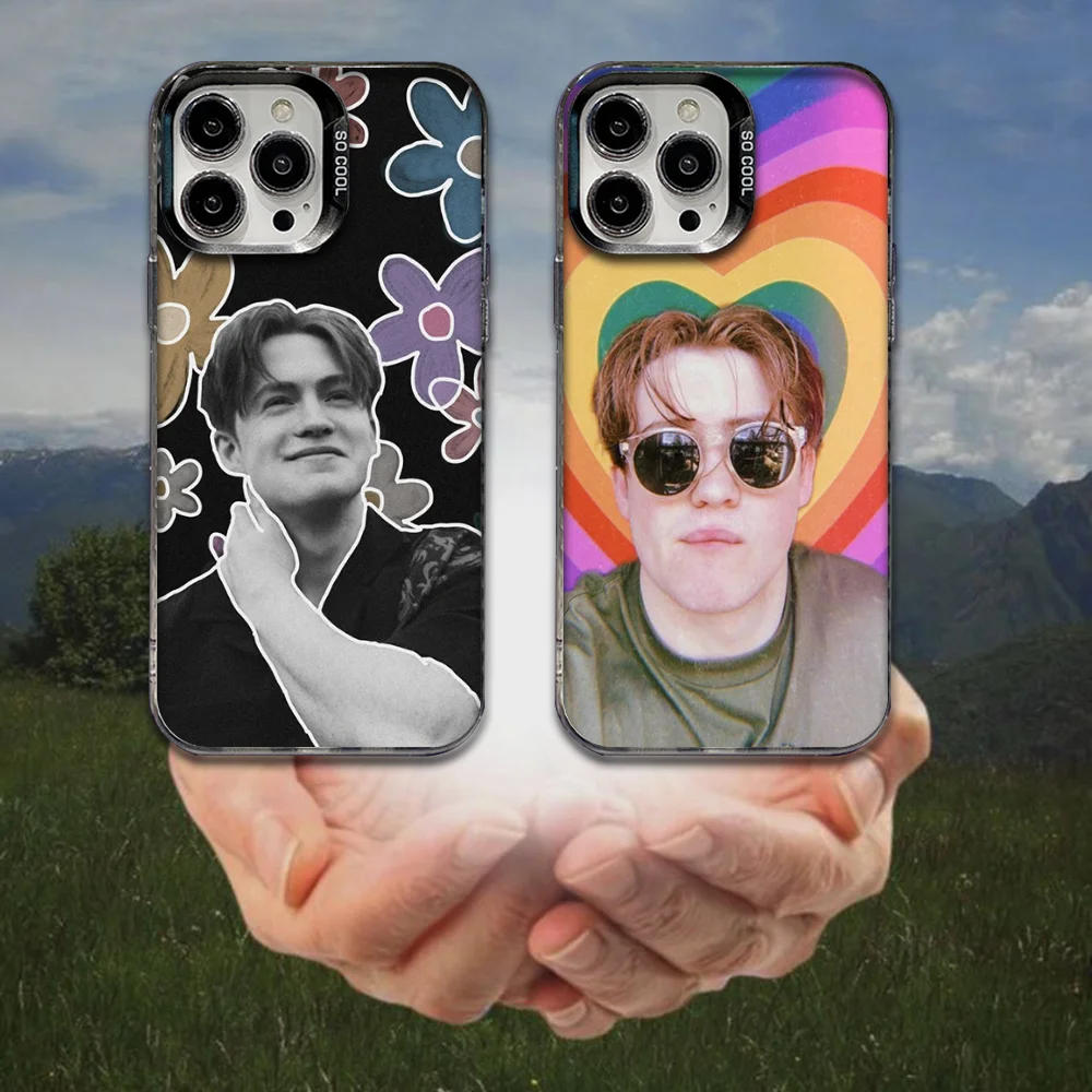 

Kit Connor Phone Case For iPhone 16,15,14,13,12,11,8,7,Pro,Max,Plus,Mini,XS,SE Anti Fall Black Matte Hard