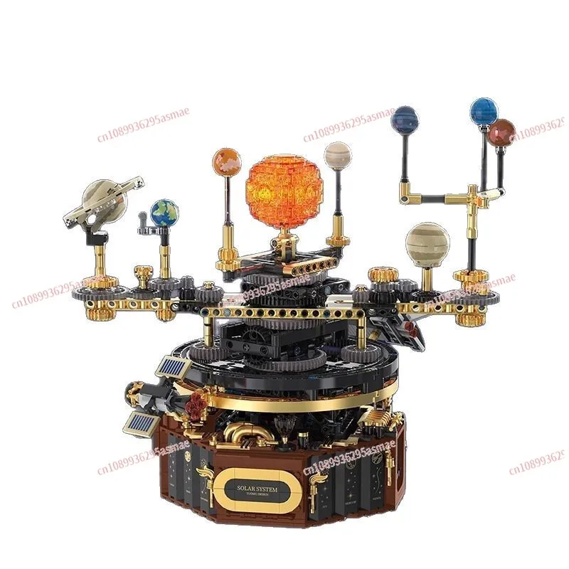 Running the solar system eight planets model building block science and education assembly globe