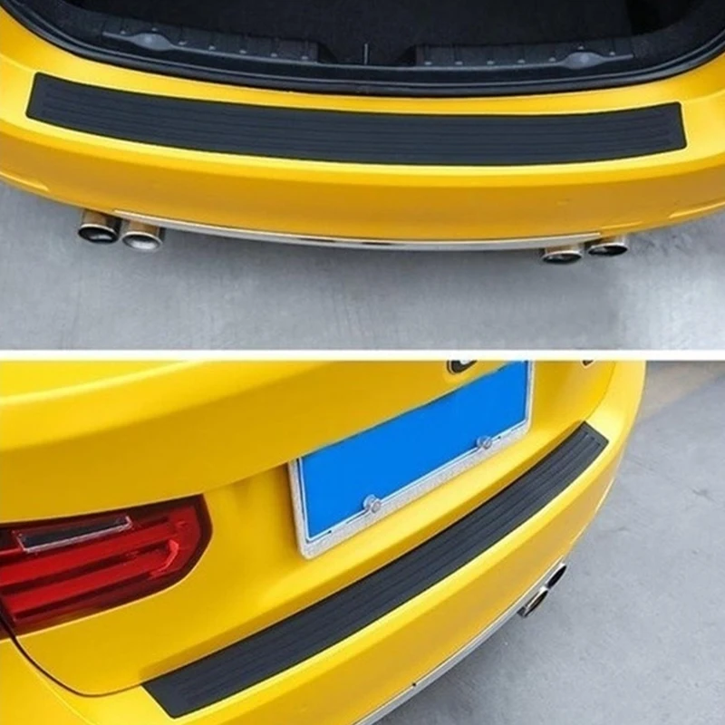Trunk Protection Strip Car Rear Bumper Protector Sticker Trunk Sill Cover Pad