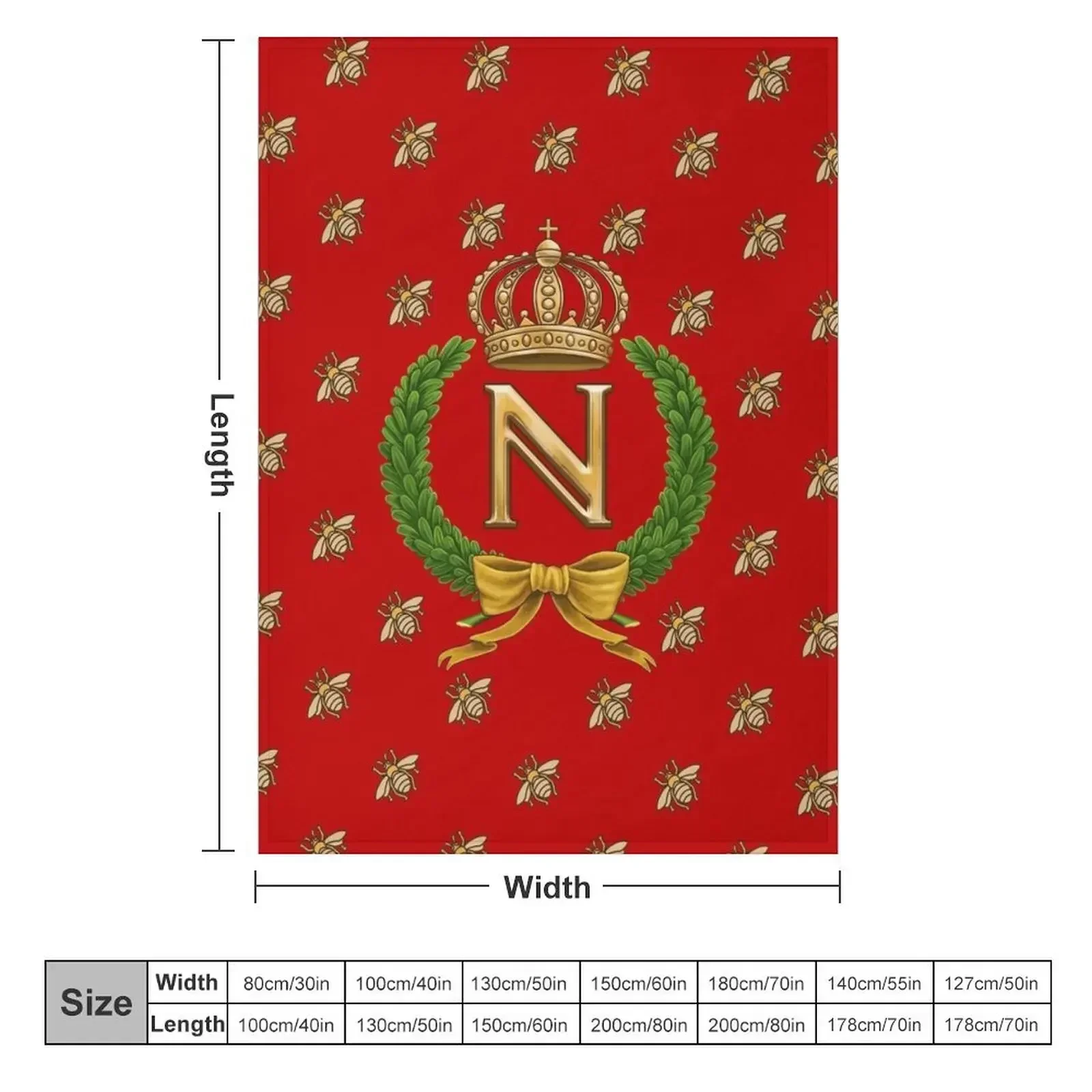 L'Empereur Napoleon tribute Throw Blanket Designers Sofa Throw Quilt for babies Blankets