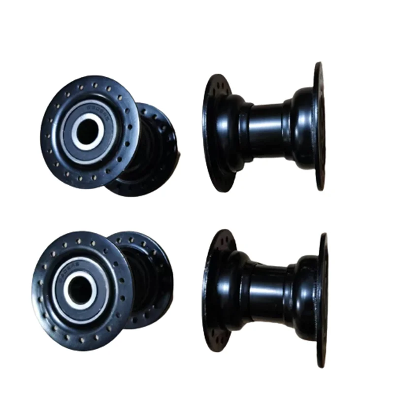 Universal rear wheel hub fitting positioning bearing hub for human tricycle with variable speed.