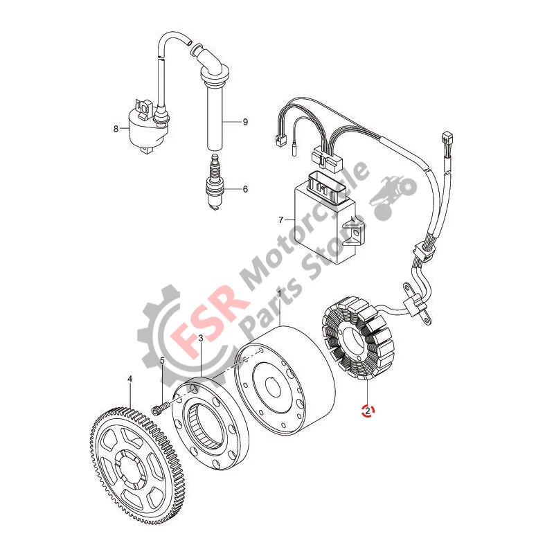 283-70210-08 STATOR,FOR DINLI 450 ATV DL901 904 ADLY 500 HURRICANE 450S BESTIA 5.5 DEMON 460 MASAI A450 QUADZILLA ONLINE S 5.0 X