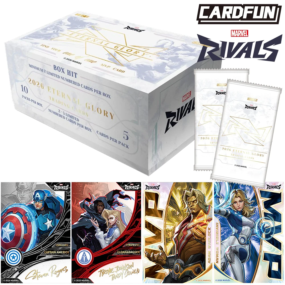 

CARD.FUN Genuine Marvel Rivals Collection Card Classic Design Type Game Players' Favorite Popular Characters Exquisite Card Toys