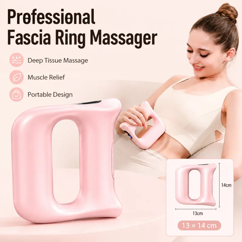 High Frequency Vibration Massager   Fast Fat Burning Yoga Ring Vibrating Fat Burning Fitness Ring  Relax Muscles Relieve Fatigue