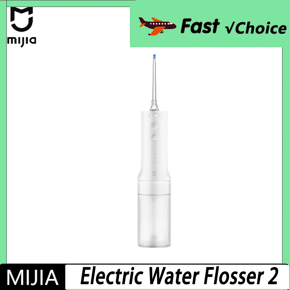 2026 Original MIJIA Portable Oral Irrigator Dental Teeth Whitening Flosser Bucal Tooth Cleaner Waterpulse Water Thread for Teeth