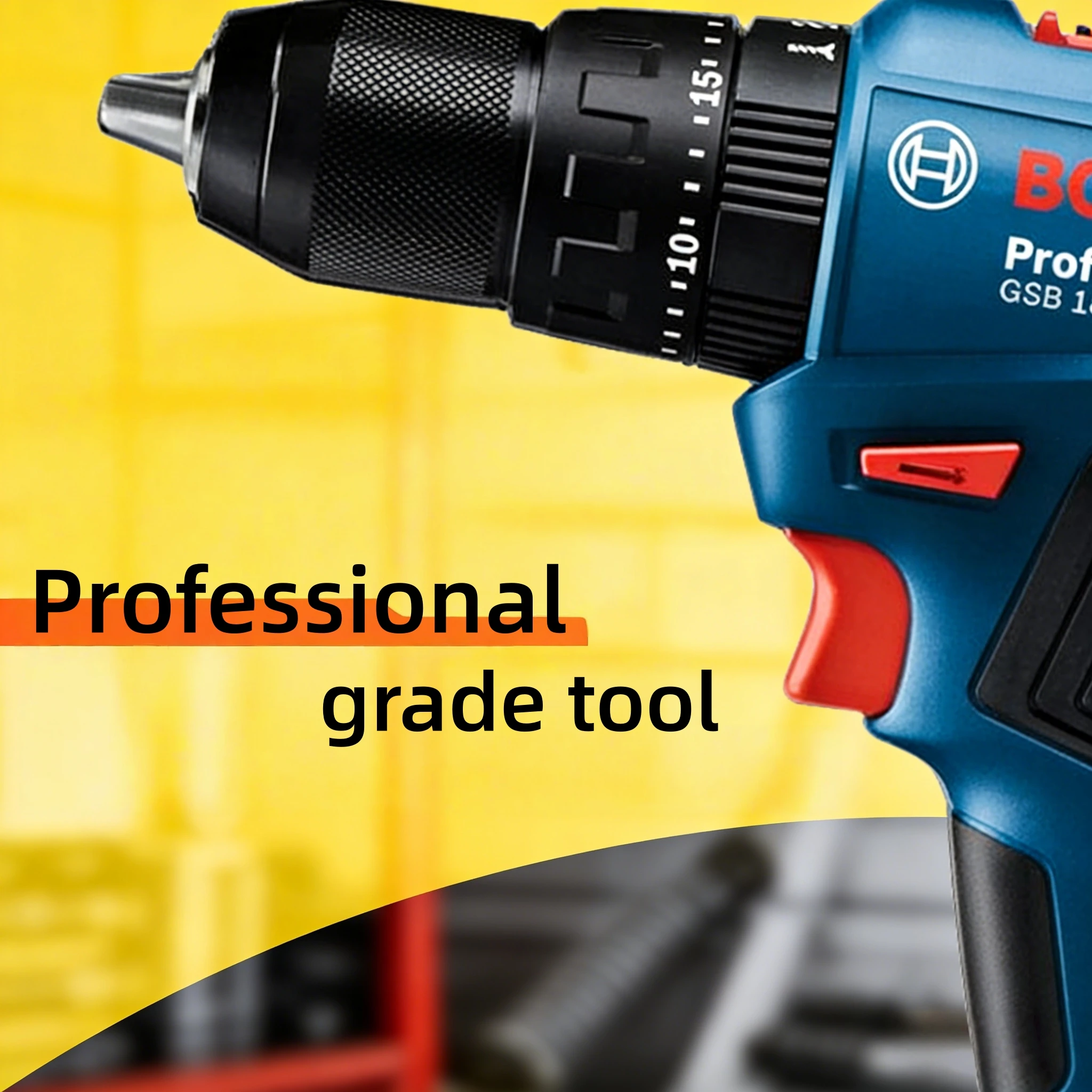 Bosch GSB 183-LI Electric Drill Screwdriver  Brushless Impact Drill Multi-Use Power Tools for Wood Stone Metal With Battery