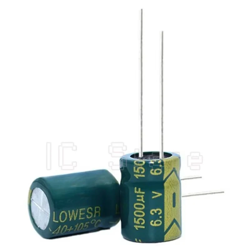 6.3V Capacitor 1000uf 1500uf 3300uf Aluminum Electrolytic Capacitor Low ESR High Frequency