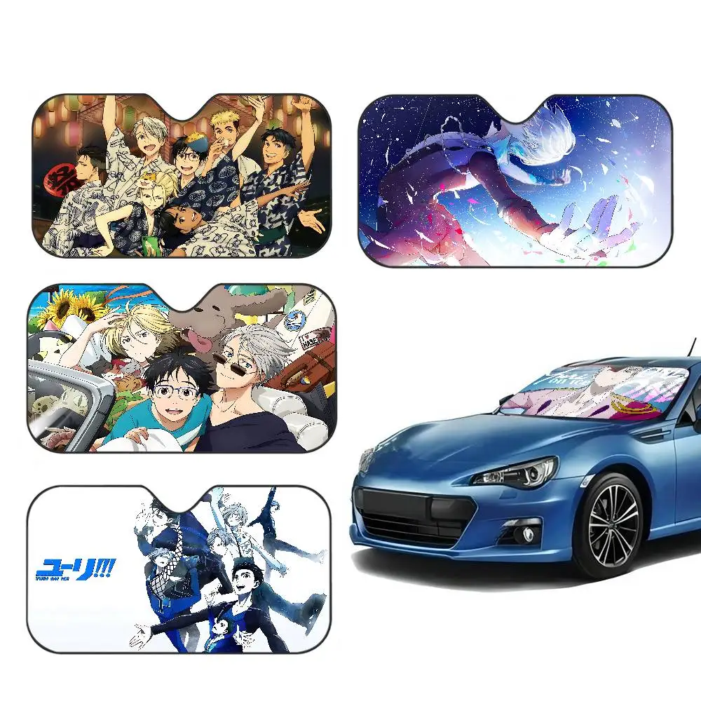 YURI on ICE Windshield Sun Shade for Sedans,51.2