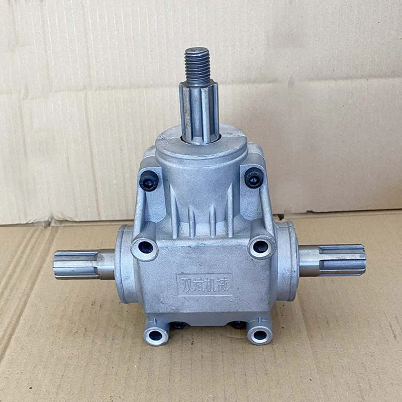 T-shaped Reinforced 1:1 Right-angle Gear Reducer/4-mode Gear Box/Steering Box/Commutator/90 Degree Angle Detector/Guide Box