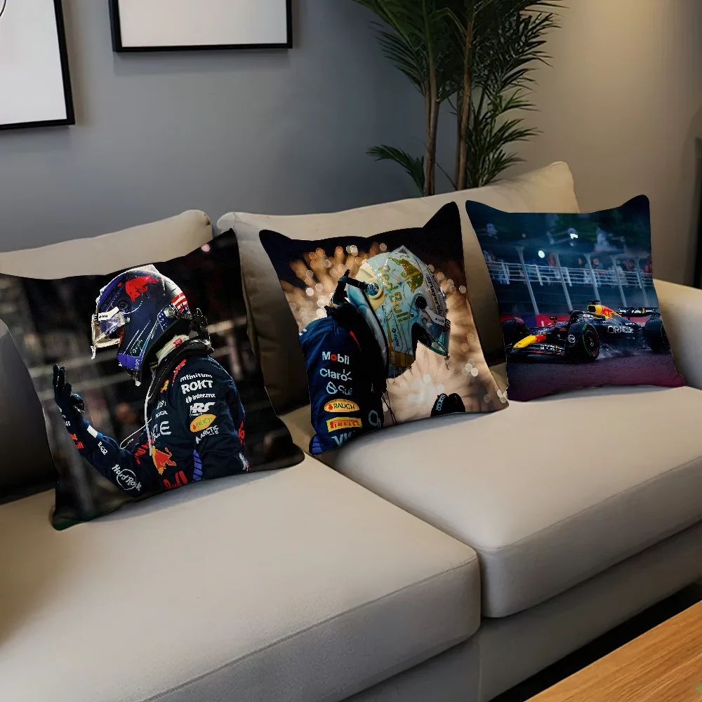 Pillow Case For Home F1 Maxs Bedroom Room Decoration Living V-Verstappen Room Sofa Cushion Cover Suitable