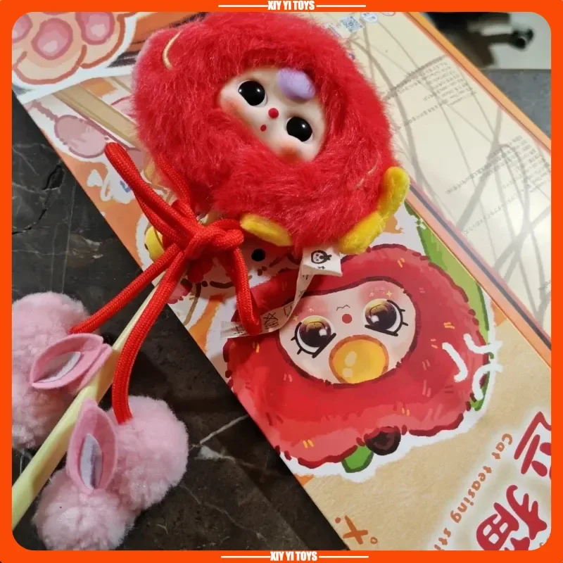 

New Genuine Baby Three Cat Teasing Stick Blind Box Interactive Bell Toy For Cats Gift For Pet Lovers And Families Blind Box