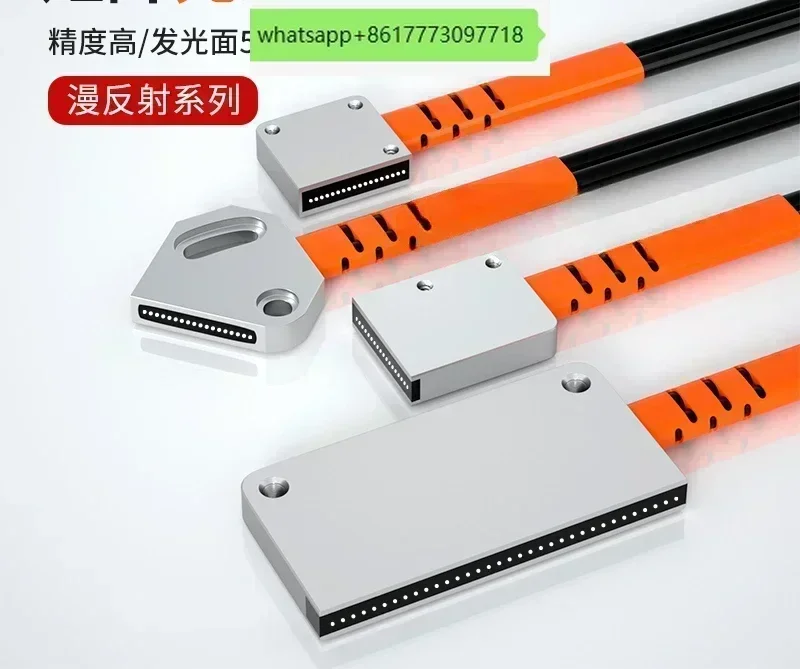 

BF15 20MLD waterproof rectangular high-precision reflective optical fiber sensor area detection micro grating light curtain