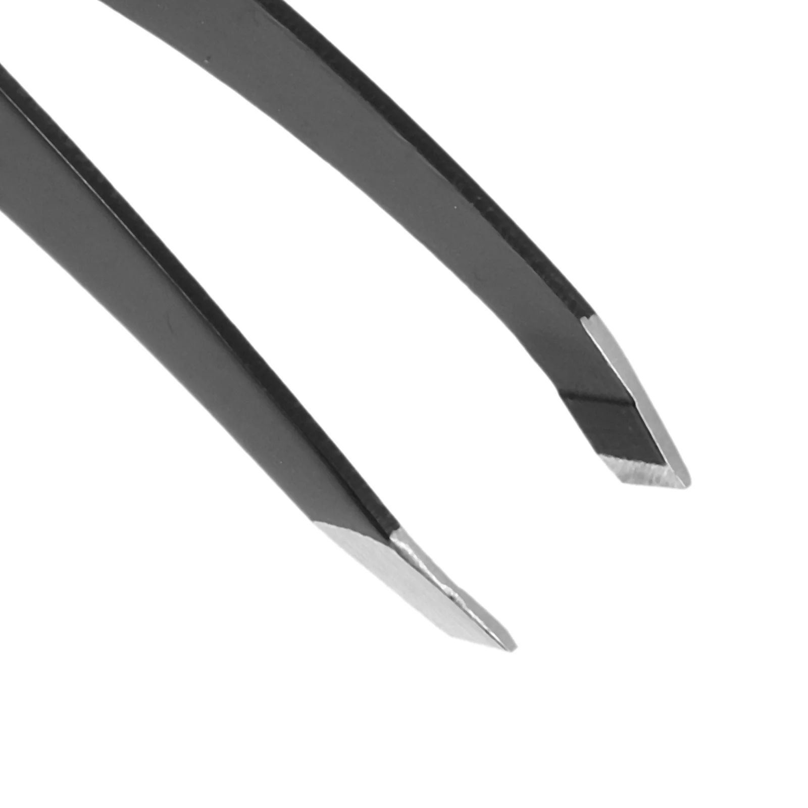 2개입 눈썹 제거 핀셋 스테인리스 슬랜트 팁 정밀 눈썹 정리 도구 눈썹 제거기 아이 메이크업 리무버