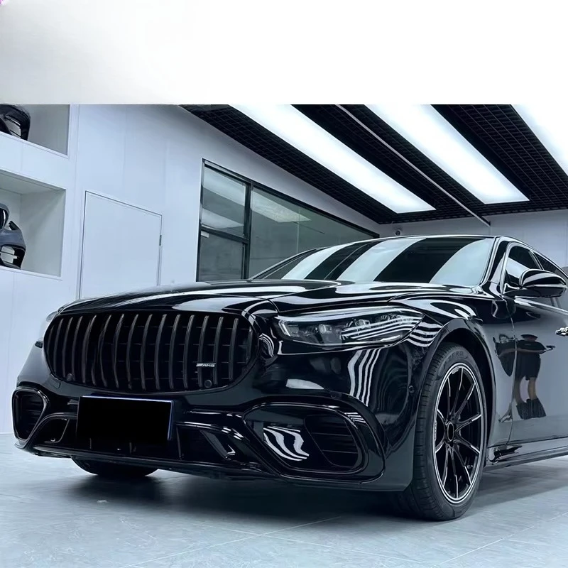 

2021 2022 Year Upgrade to Style PP Body Parts for Upgrade Body Kit of Front Grille Bumpers Side Skirts