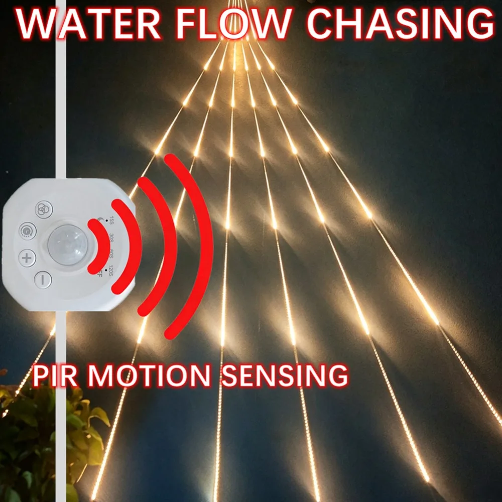 DC24V Motion Sensor Stair Lights With Chase Effect Under Bed Lights Under Cabinet Lights, Motion Led Light Strip for Home