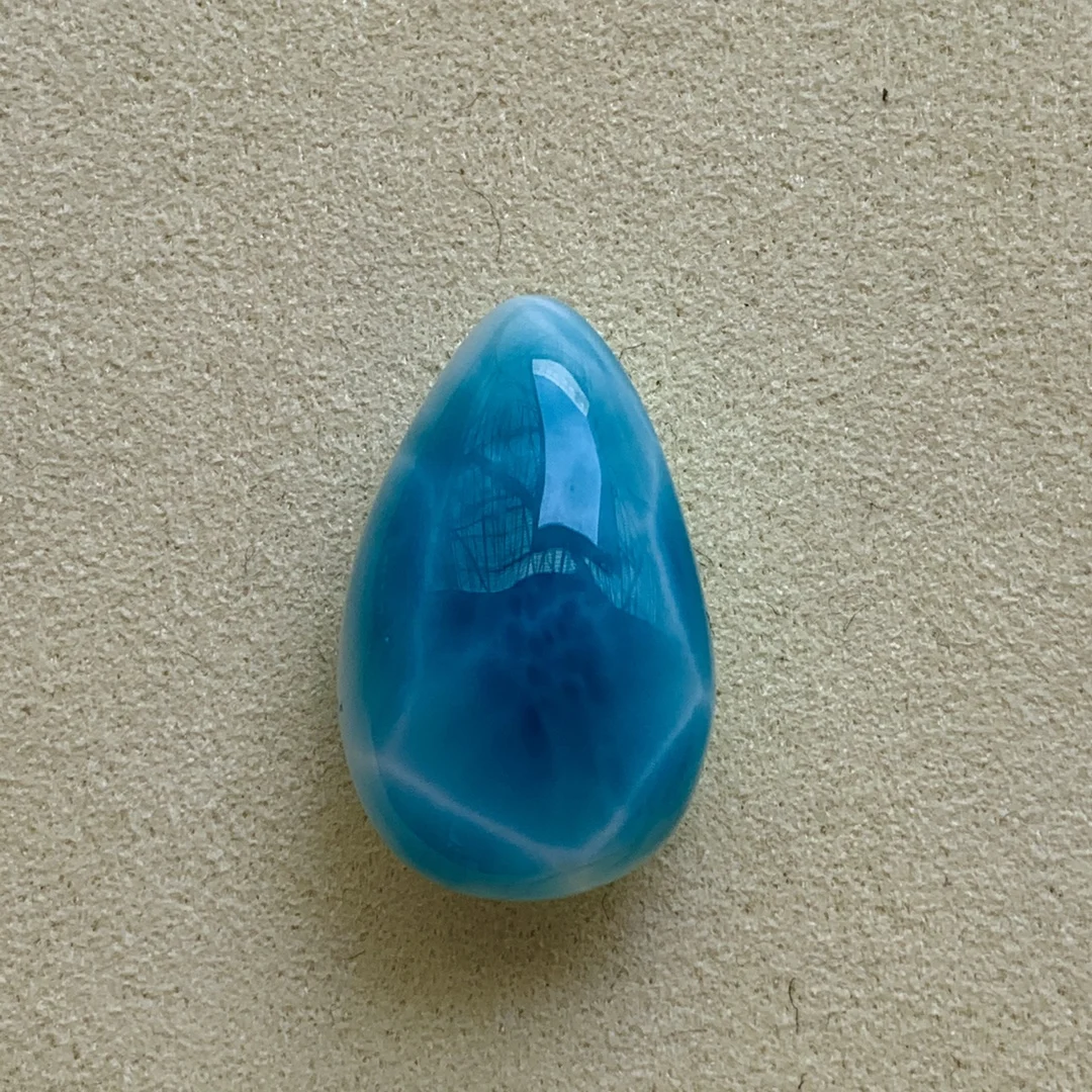

Natural Blue Larimar Pendant Women Men Larimar Size 22.1/13.7/9.5mm Necklace Fashion Jewelry Gemstone AAAAAA