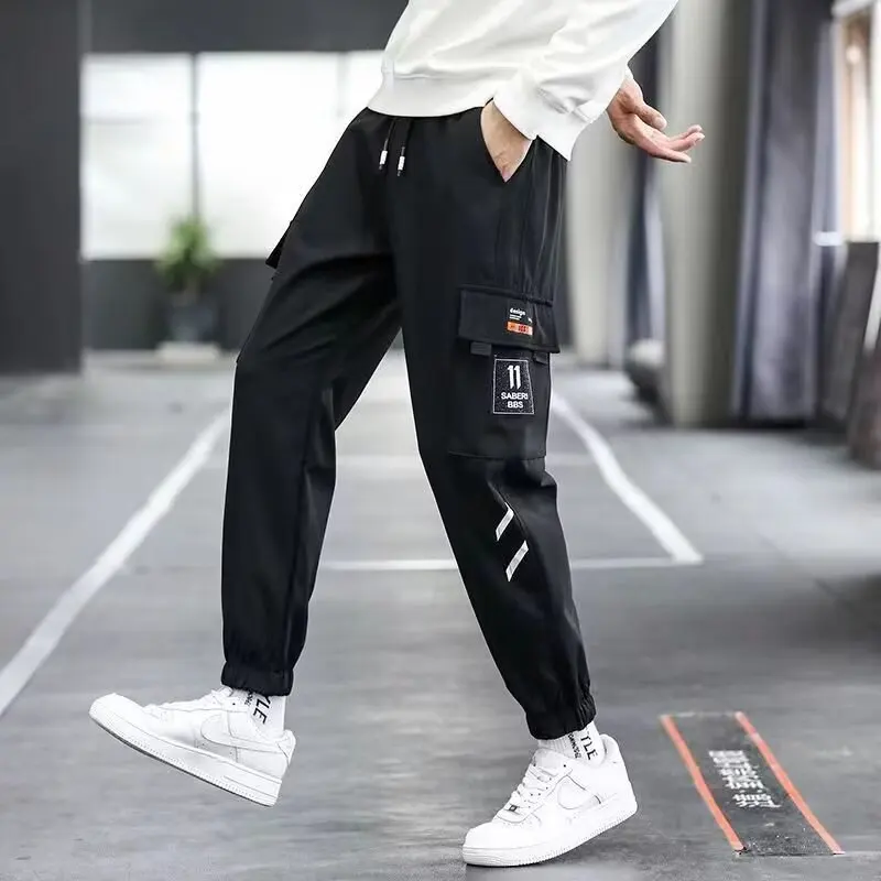 

Autumn New Men's Casual Pants Joggers Sports Trousers Daily Travel Sweatpants Fashionable Men's Clothing Slim Pencil Pants