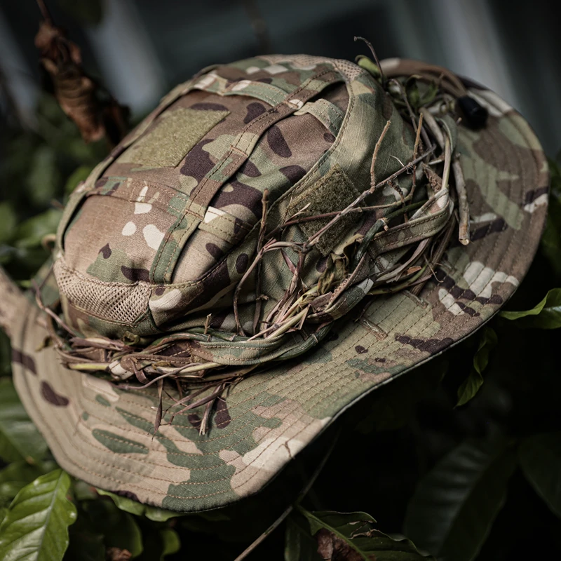 Emerson Tactical Boonie Hat - Breathable Short Brim Adjustable Cap