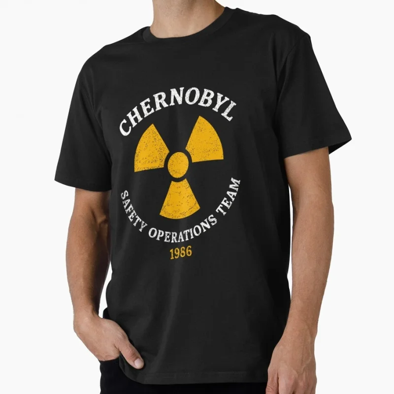 Chernobyl Safety Operations Team Nuclear Power Plant 1986 Pripyat Gift t shirt 3.6 Roentgen Graphic Clothes All size tops