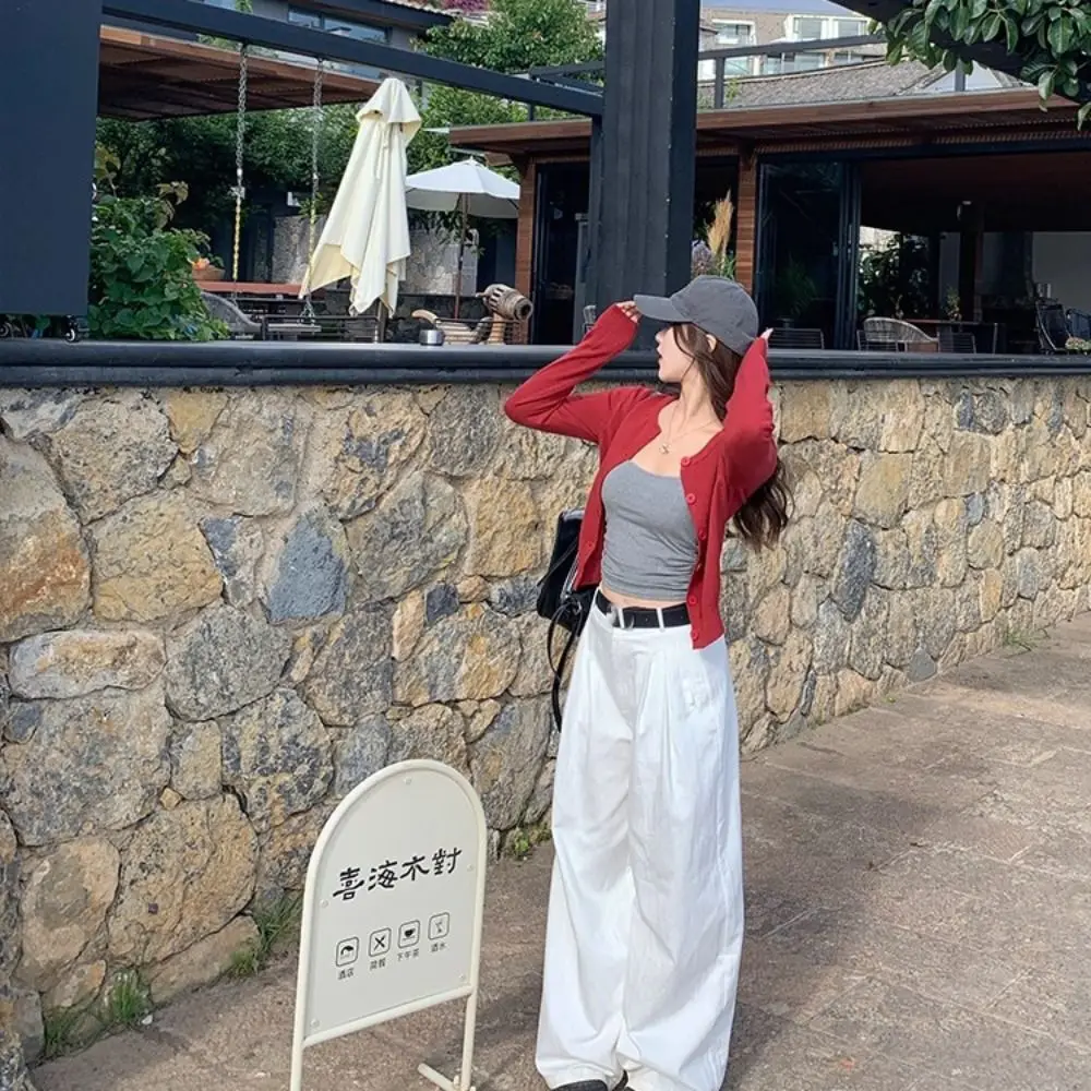 

Solid Bowknot Crochet Sweaters Long Sleeve Autumn Spring Cardigans Women Y2K Ladies Tops Preppy Style Sweet Knitwear Streetwear