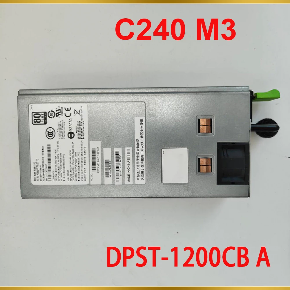 

Для Cisco C240 M3 UCSC-PSU2-1200 V02 341-0472-02 1200W DPST-1200CB A