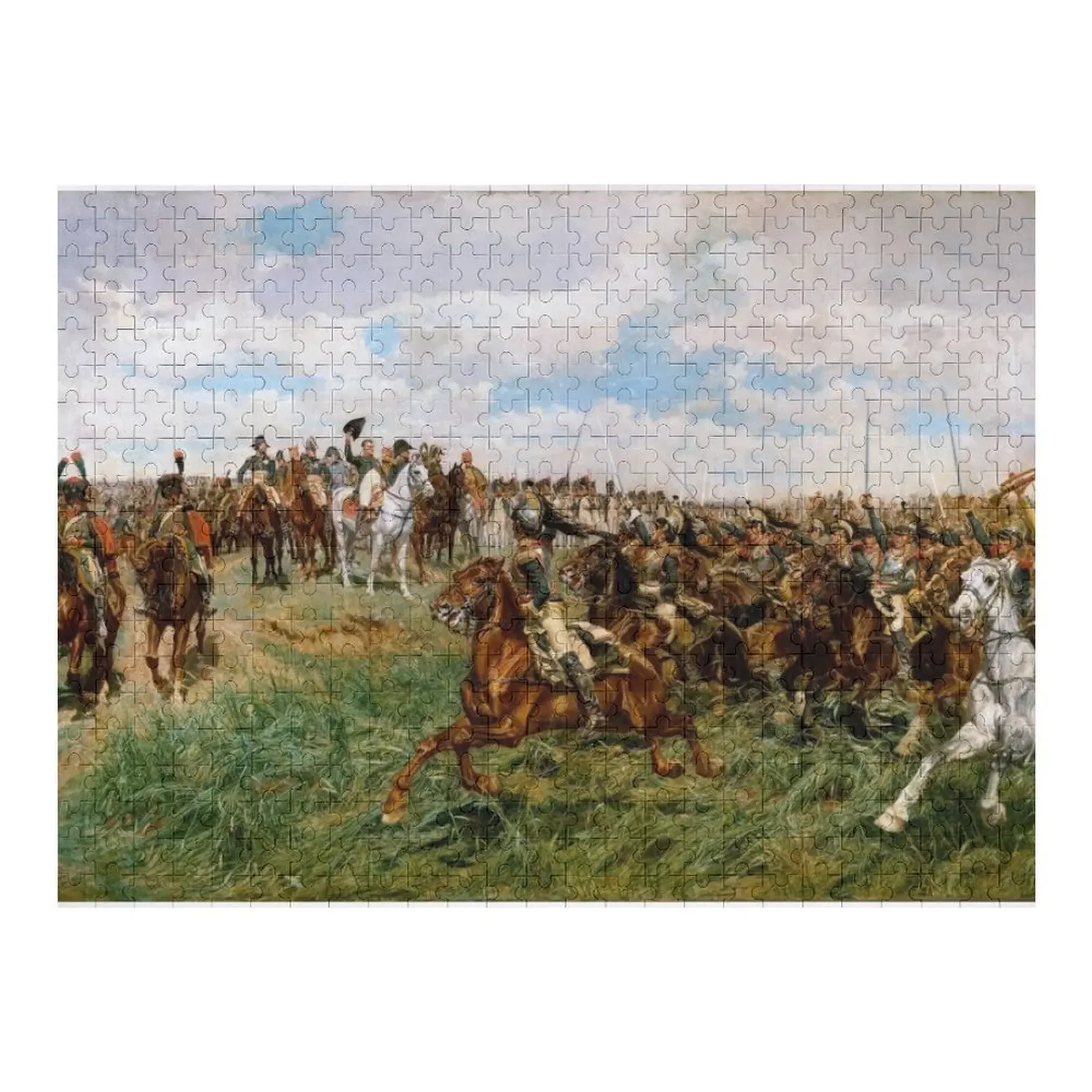 

1807 г., фридland-Ernest Meissonier-1875, головоломка из дерева для взрослых, персонализированный фото подарок, персонализированная детская игрушка-пазл