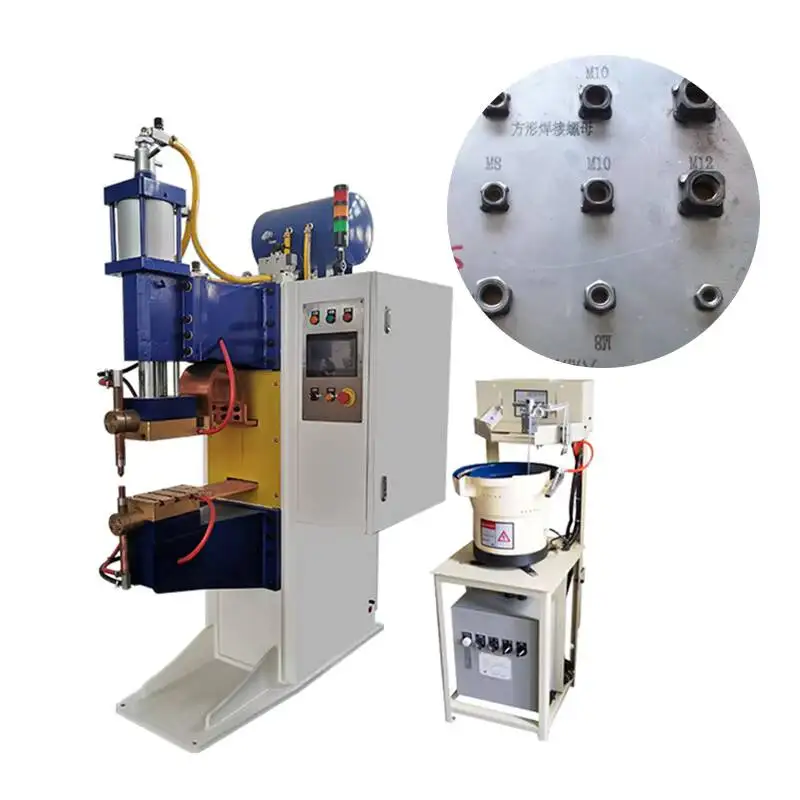 Vertical Automatic Medium Frequency Inverter Metal Resistance Welding Machine DC Touch Spot Welder