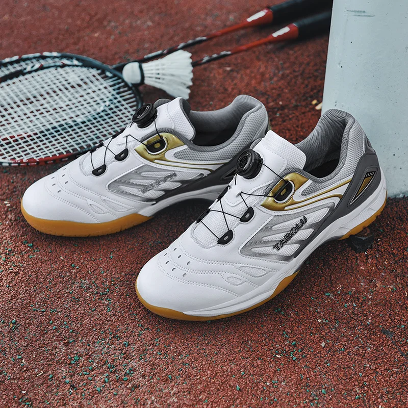 

New Professional Table Tennis Shoes Men Women Anti Slip Badmintons for Couples Light Weight Badminton Sneakers