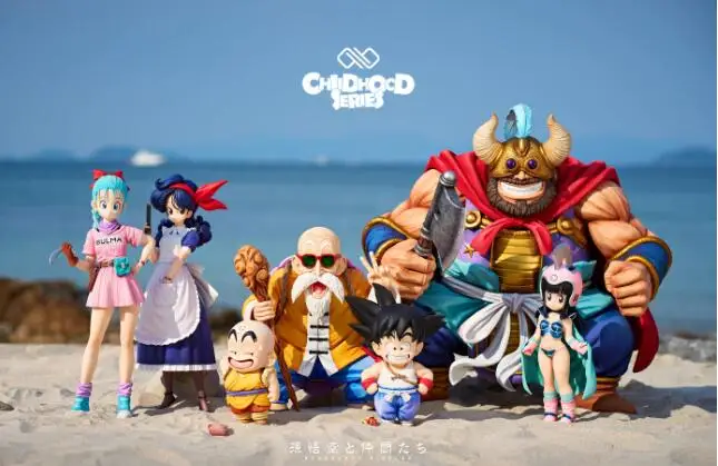 Dragon Ball Bulma Childhood Action Figure Collectible Statue GK Garage Kit Toy for Fans Surprise Gift Infinite Ranchi Series