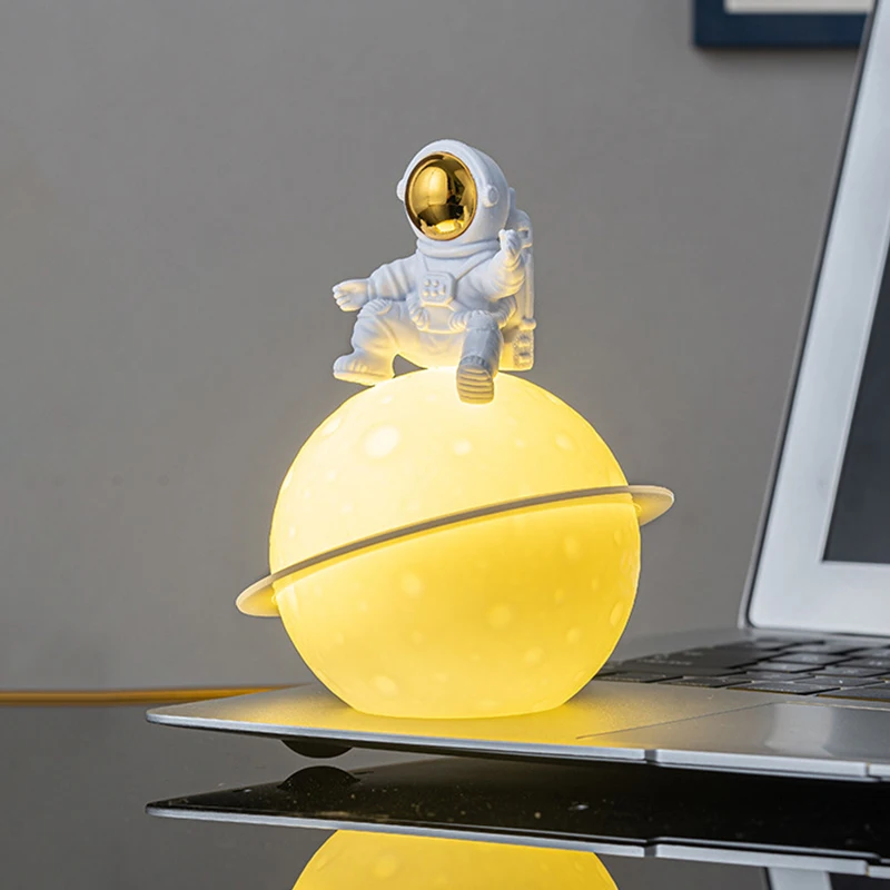 

Moon Lamp Practical Charming Unique Night Light Demand Gifts For Children Feeding Lamp Space Theme Decorative Style Ornaments