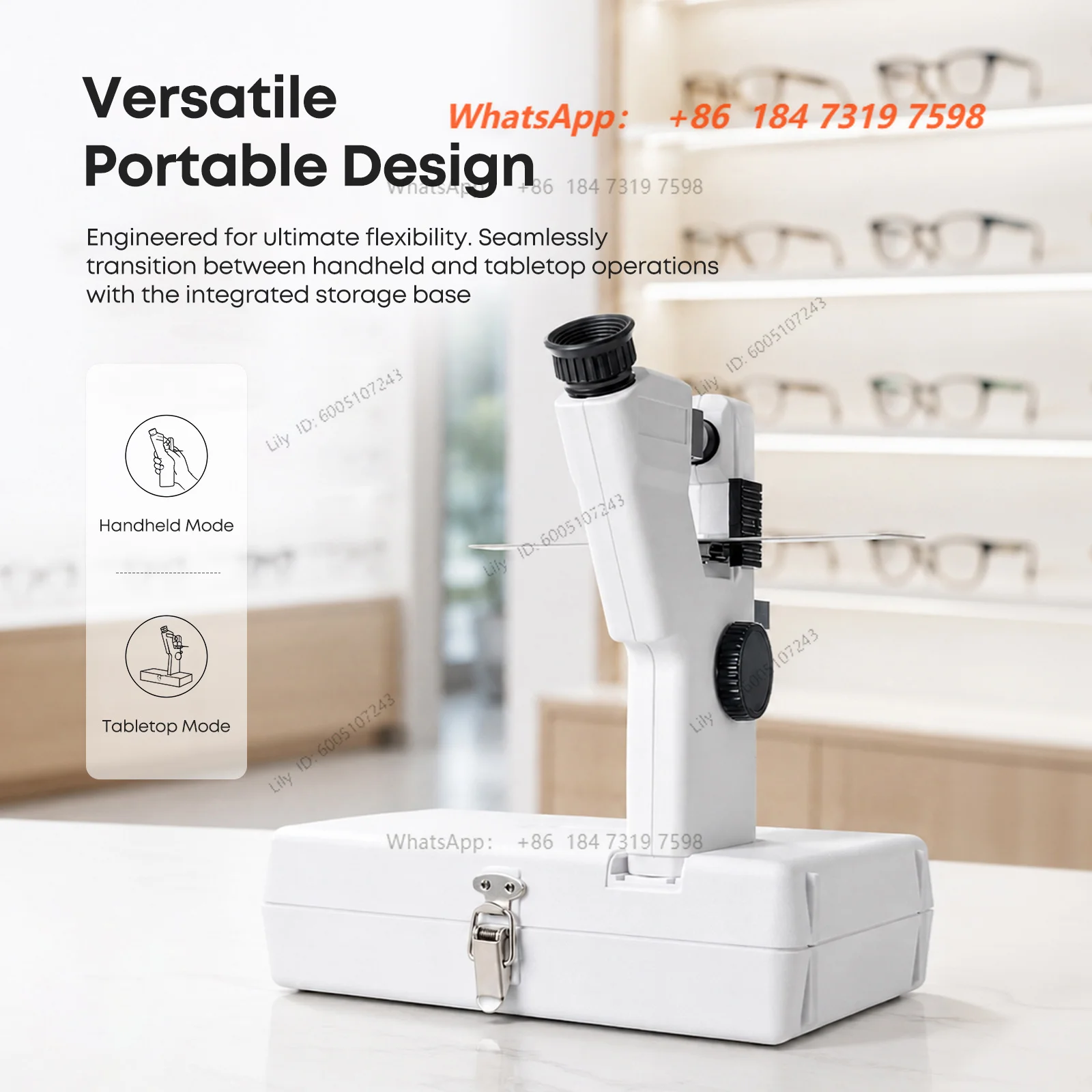 CP-1B Particular Optical Instrument Focimeter Optometry Machinemanual Lensometer  Lens Test Machine