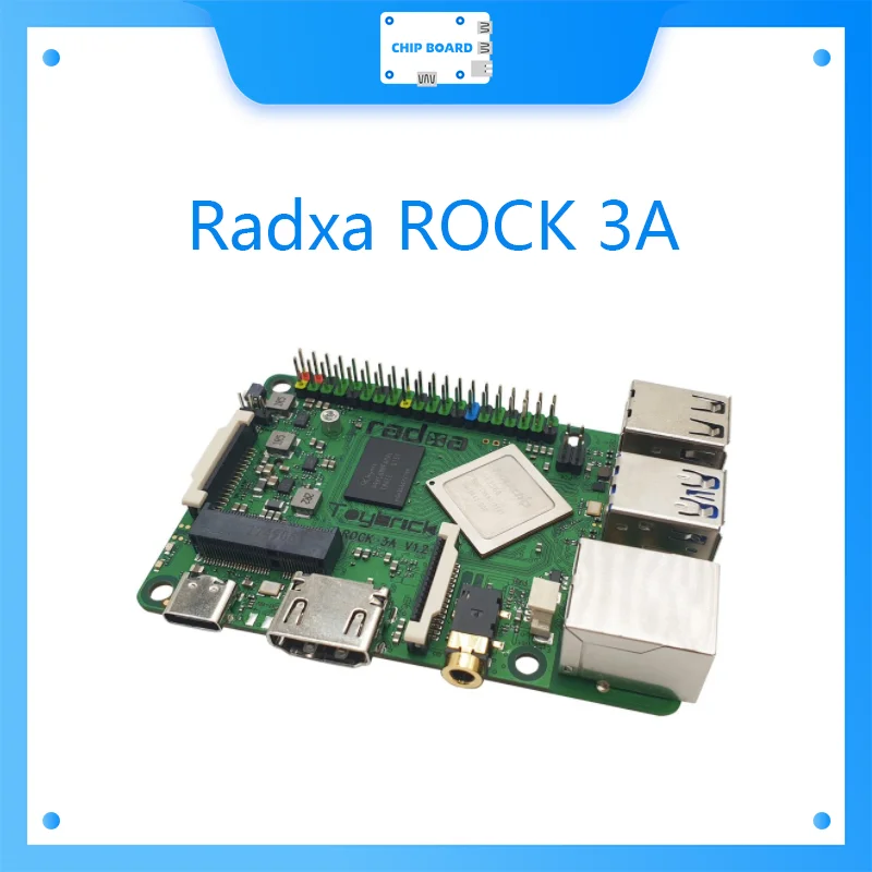 

Radxa ROCK 3A Rockchip RK3568 chip quad-core Cortex A55 high-performance RADXA 3A development board