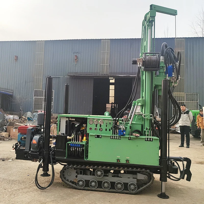 Customized 200m Pneumatic Water Well Drill Rig 160 for Geotechnical Use