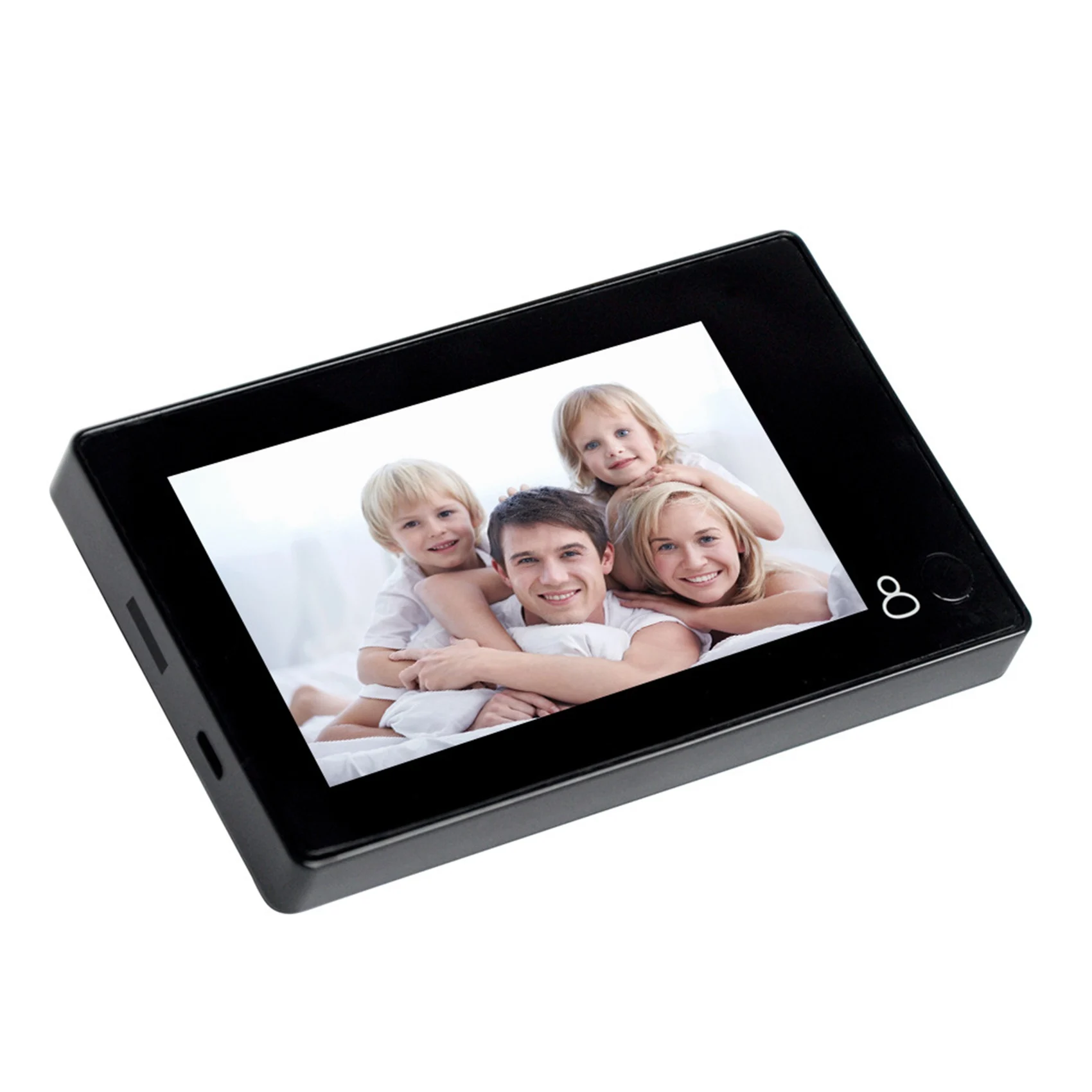 ABZW 4.3 بوصة HD ثقب الباب 145 درجة زاوية واسعة الرقمية جرس الباب الذكي TFT لون باب العين كاميرا مراقبة للمنزل رصد