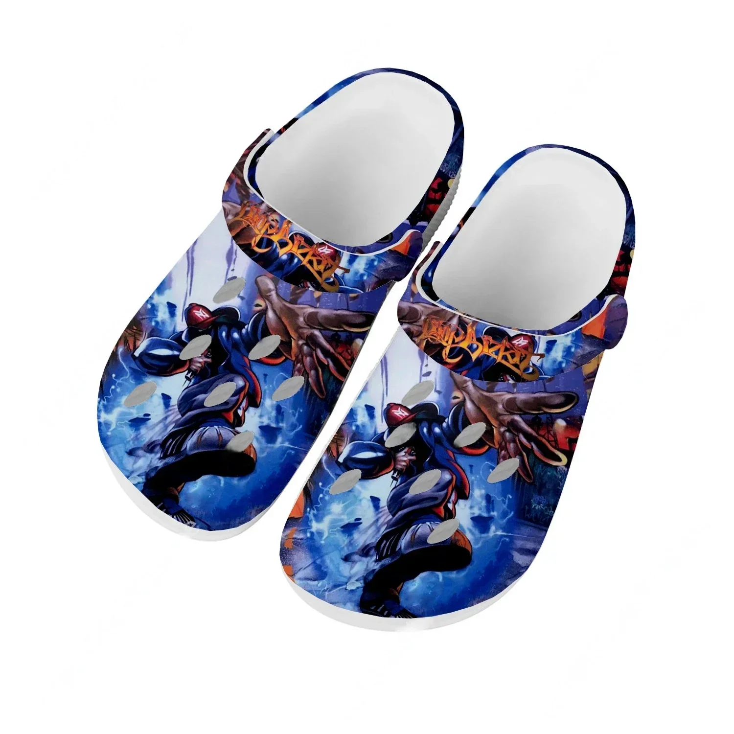 Limp Bizkit Water Shoes Mens Womens Non-slip Fashion Home Garden Clogs Customizd Sandals Beach Breathable Hole Slippers - view 3