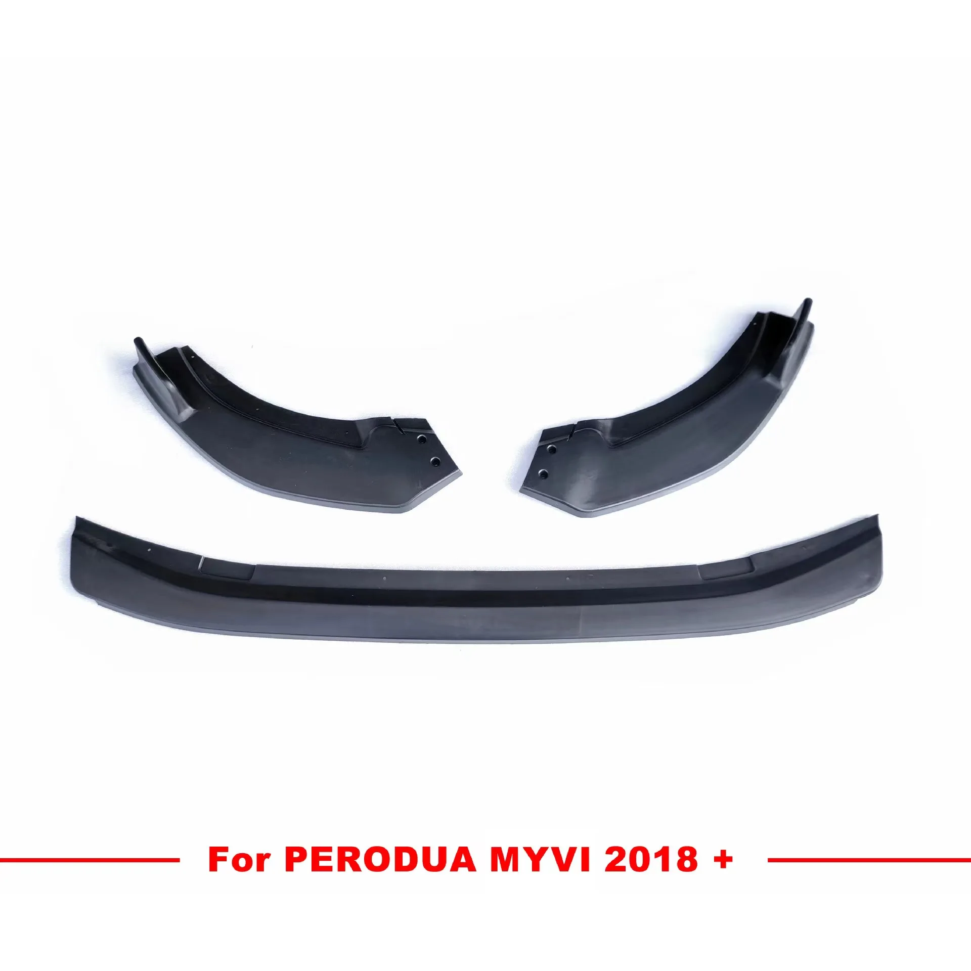 Car Front Bumper Lip Splitter Spoiler Diffuser Guard Trim for perodua MYVI 2018+ Front Spoiler For Car Tuning / Strip