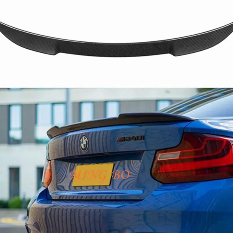 

FOR BMW 2 Series F22 F23&M2 F87 CS Style Carbon fiber Rear Spoiler Trunk wing 2014-2020 FRP Forged carbon