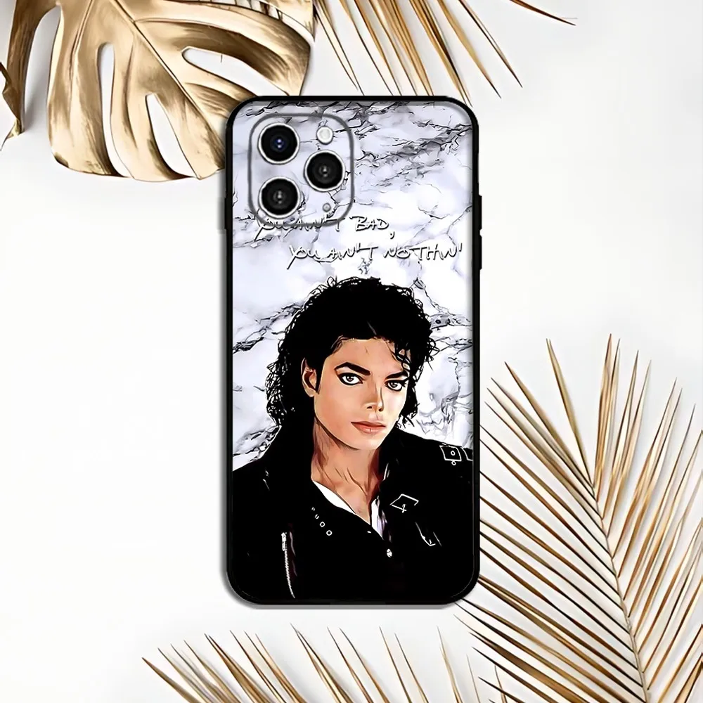 Superstar Michael Jackson Phone Case For Iphone 16 15 11 13 14 Pro Max 7 8 Plus X Xr Xs Max 12mini Cover Case