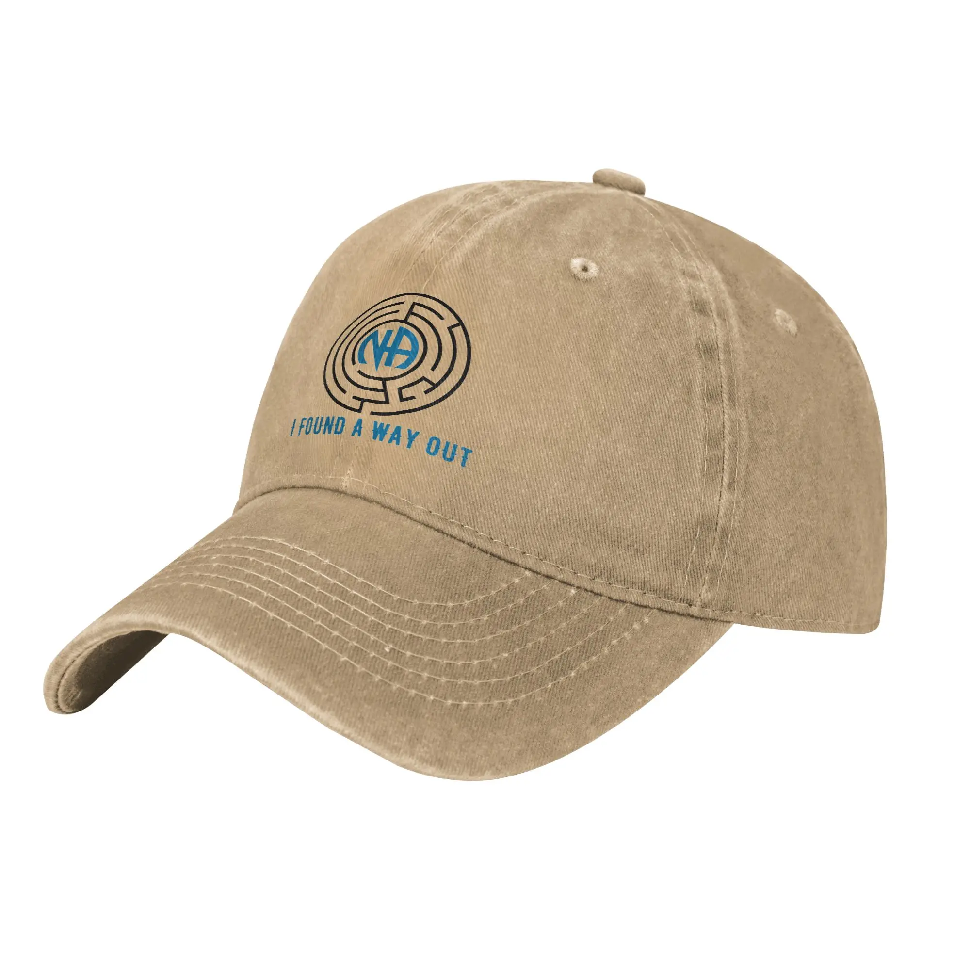 Unisex Everything Changes Once You Wake Up NA Printed Hats Vintage Distressed Cotton  Baseball Cap Adjustable