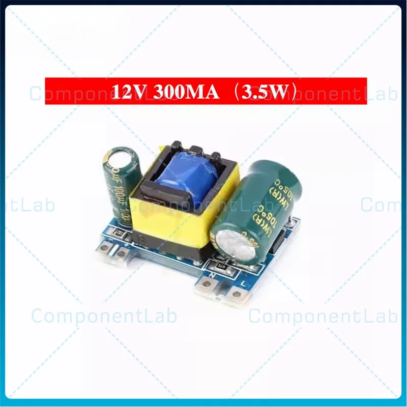 10-50pcs 5V 700mA / 12V 300mA (3.5W) Isolated Switching Power Module AC to DC Step-Down Converter 220V to 5V/12V