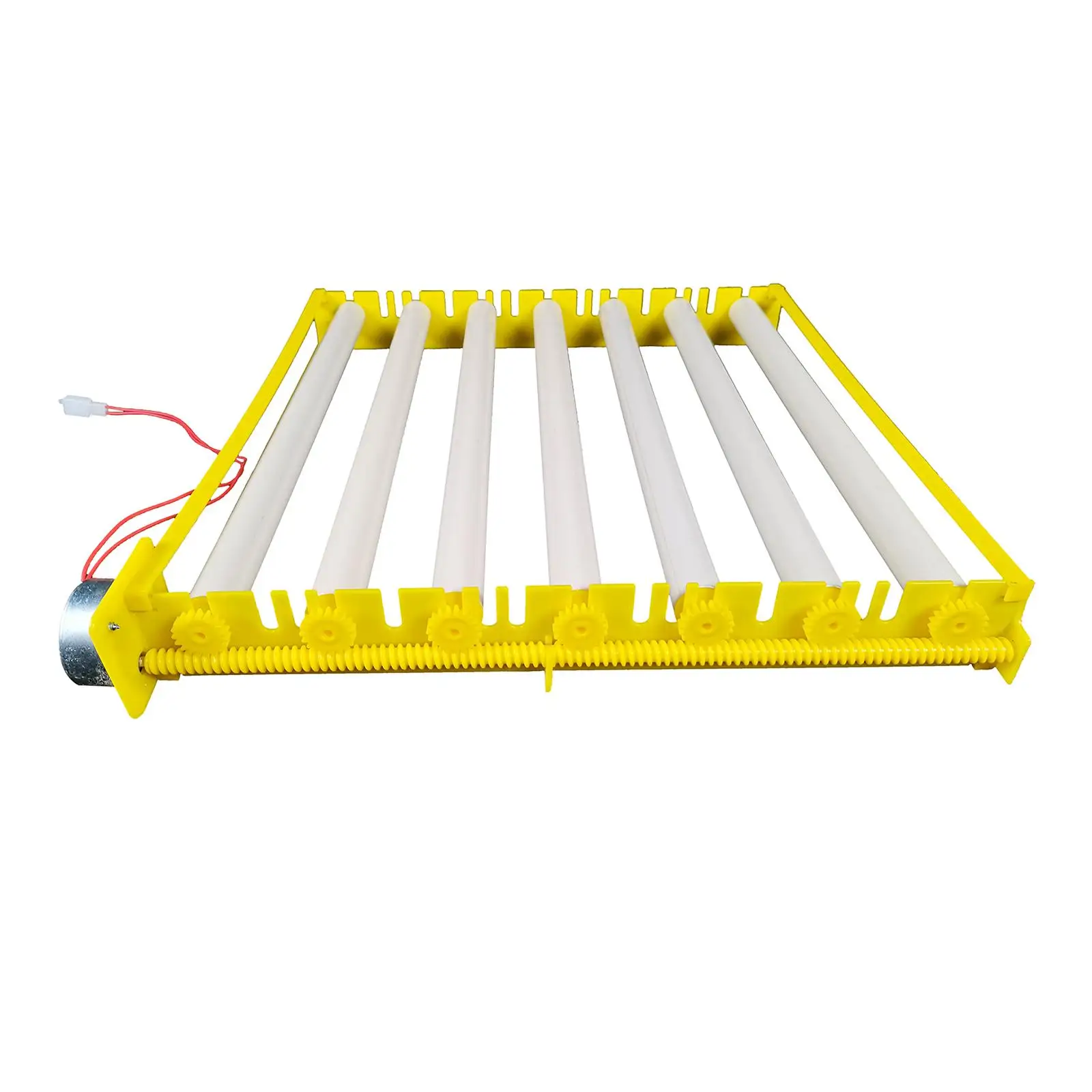 Incubator Tray for Eggs Automatic Turning Bird Poultry Equipment Plastic Hatching Accessory for Quail Chicken