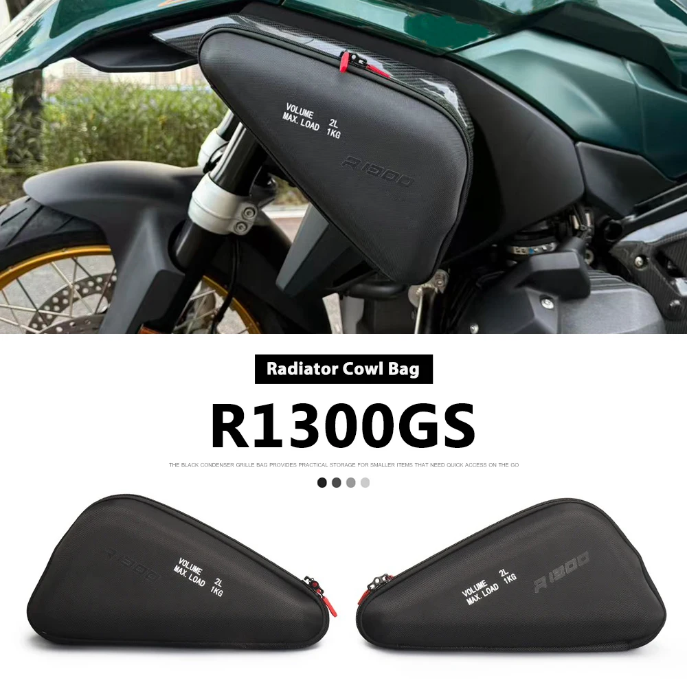 

Motorcycle Accessories 2025 2024 2023 Radiator Cowl Bags Side Fairing Tool Bag For BMW R1300GS R 1300 GS 1300 R R1300GSA