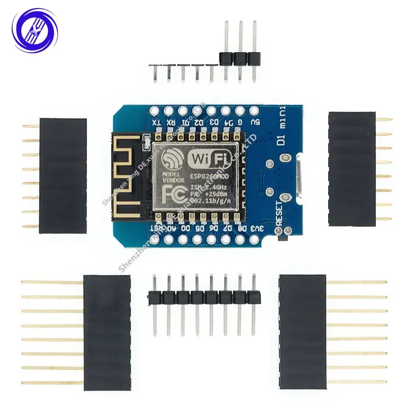 ESP8266 ESP-12 ESP-12F CH340G CH340 V2 USB WeMos D1 Mini PRO V3.0.0  WIFI Development Board NodeMCU Lua IOT Board 3.3V With Pins