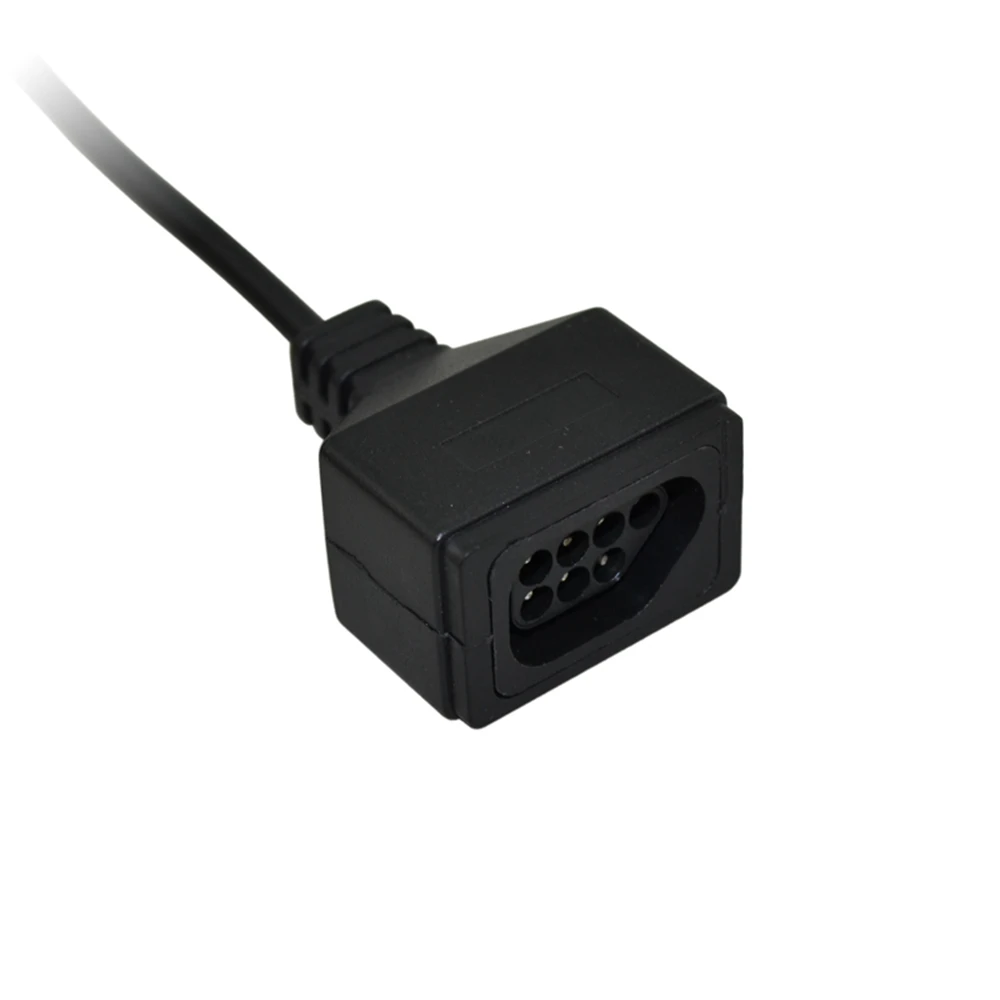 Cabo de extensão gamepad de 1,8 m, para controlador nintend nes snes