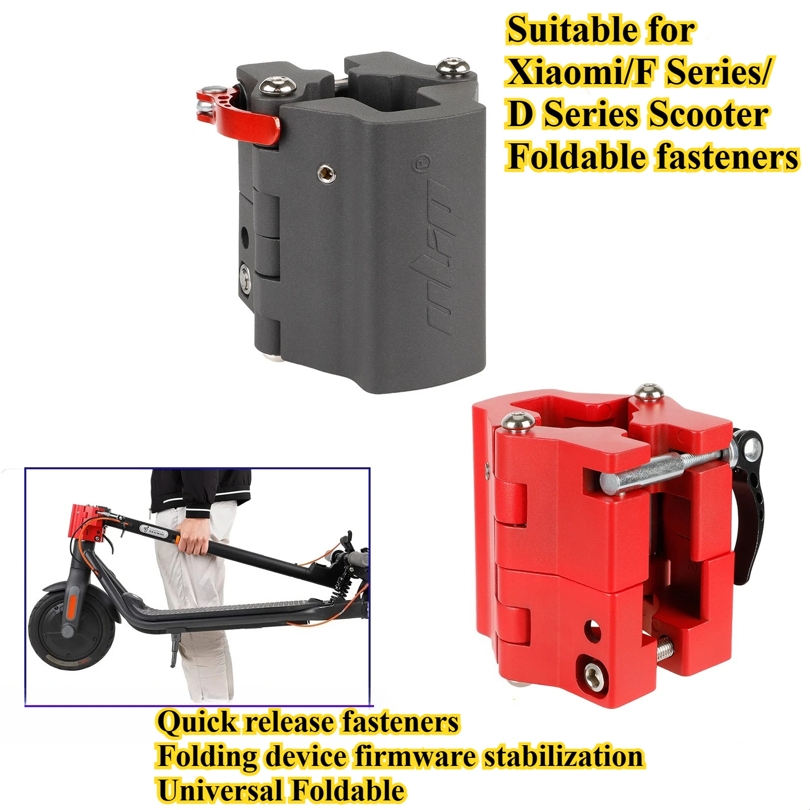 

Foldable Fastener Suitable for F30/40 Series M365/1S 9 D18/28/38 Scooter Folding Stabilizer Ulip